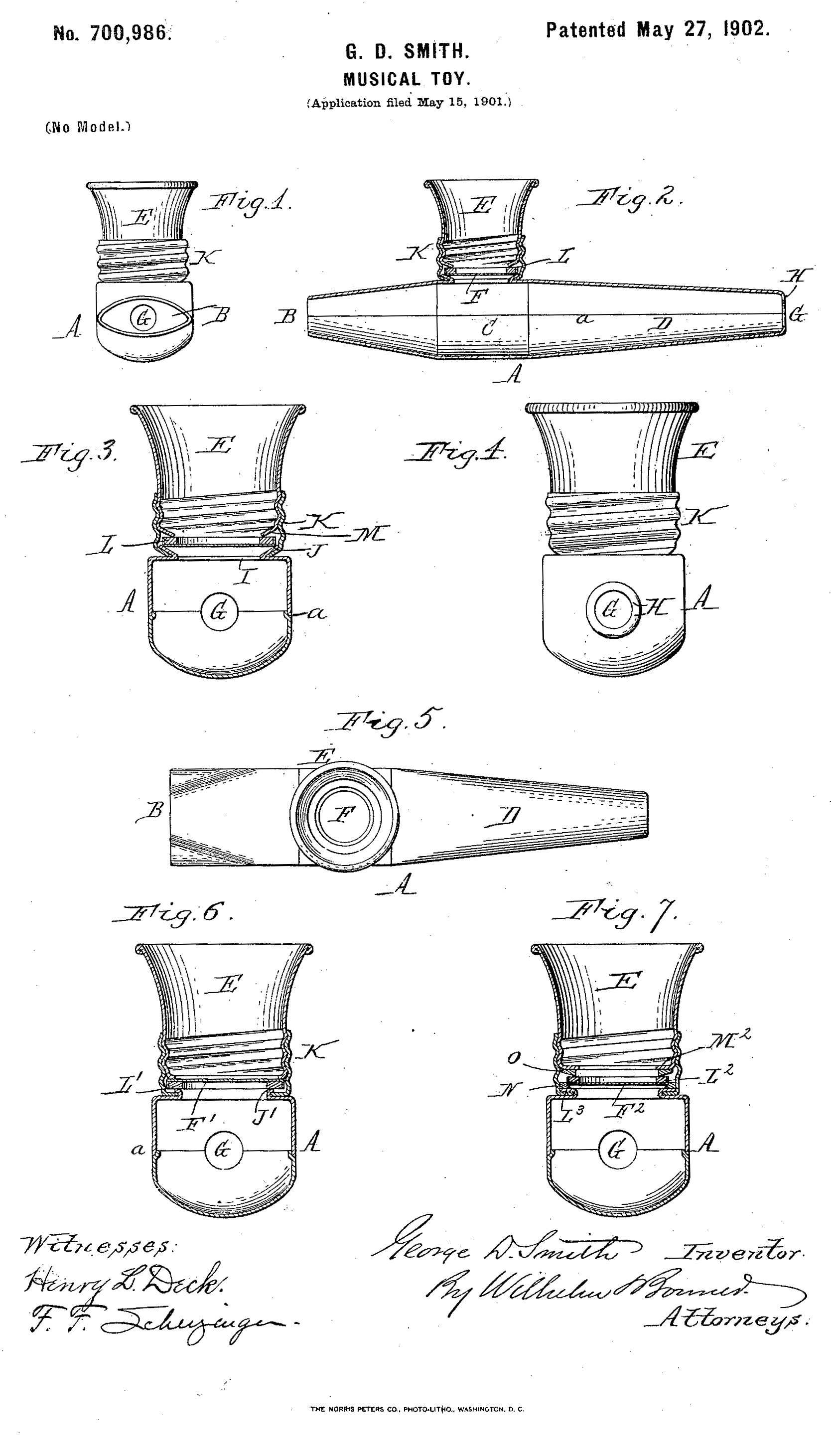 kazoo parts